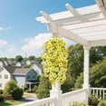 thumbnail image 6 of Artificial Hanging Violet & Eucalyptus Garland, UV-Resistant Faux Flower Vine for Outdoor Porch, Patio & Indoor Wall Decor, 6 of 9
