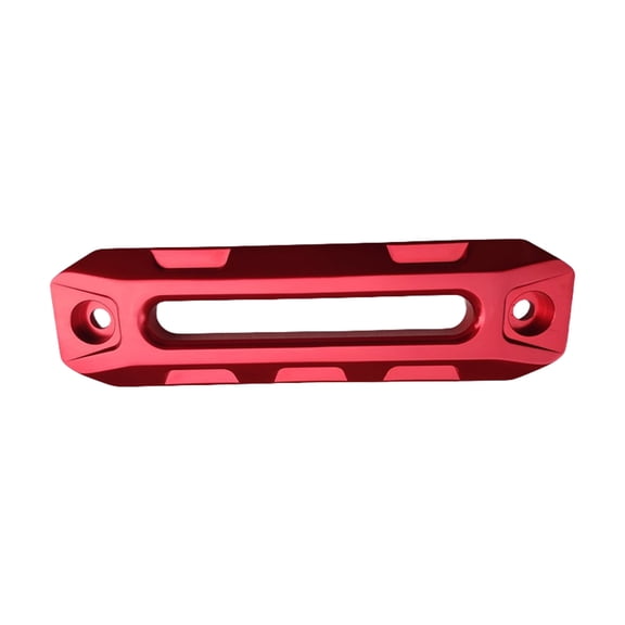 10inch Billet Aluminum Hawse Fairlead for Synthetic Winch Rope Cable Guide 8000-15000LBs Capacity Offroads Adventure Use