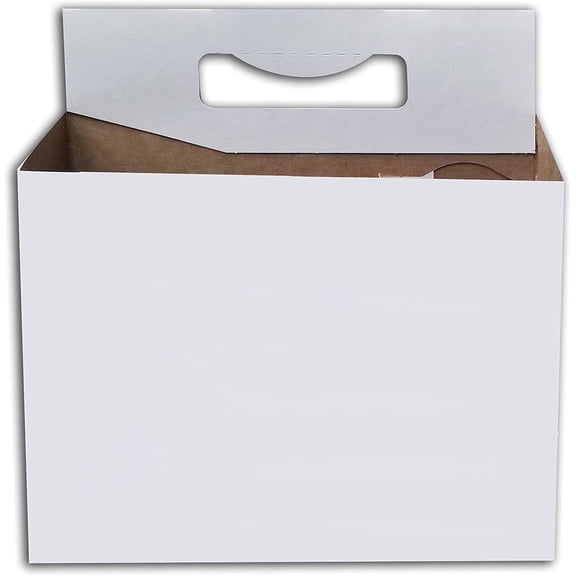 6 Pack Econo Pack Cardboard Bottle Holder | Fits 12-16oz bottles | For Safe and Easy Transport | 140ct
