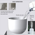 thumbnail image 2 of Mini humidifier with LED, facial moisturizing air humidifier (white), 2 of 7