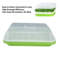 thumbnail image 3 of Brotador de Semillas Bandeja de Brotación de Pequeos Agujeros Densos de Material Plástico para el Hogar para el Patio para la Cocina Bandeja de semillas Brotador de semillas Contenedo ANGGREK Cocina, Decoración y Otros, 3 of 8