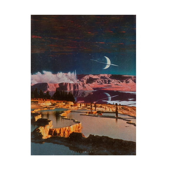 Trademark Fine Art spacerocket art 661 Canvas Wall Art