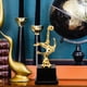 thumbnail image 3 of Delicado trofeo de fútbol, ​​trofeo de atleta, mesa de regalo, decoración de trofeos, artesanía de copa de trofeo de atleta de fútbol, 3 of 7