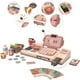 thumbnail image 1 of Tienda de supermercado para niños, juguetes, caja registradora, frutas, verduras, juego de cesta de helado, juguete educativo para edades tempranas, juguetes impresos de supermercado, 1 of 8