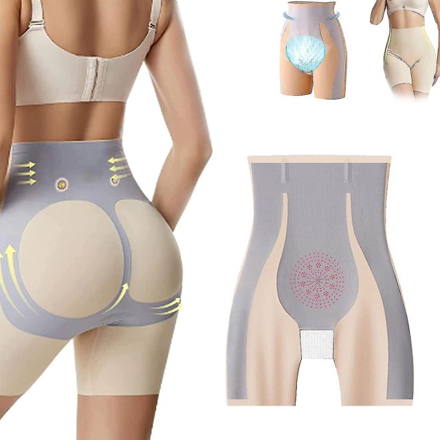High Waisted Tummy Control Pants,ela Shape Fiber Restoration Shaper,seamless High Waisted Tummy Control Pants
