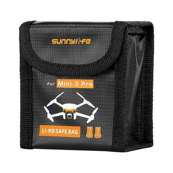 Kayannuo Christmas Sunnylife Mini 3 Pro Battery Bag Explosion Proof Battery Bag Fireproof Battery Safe Bag Battery Protection Bag Battery Storage Case