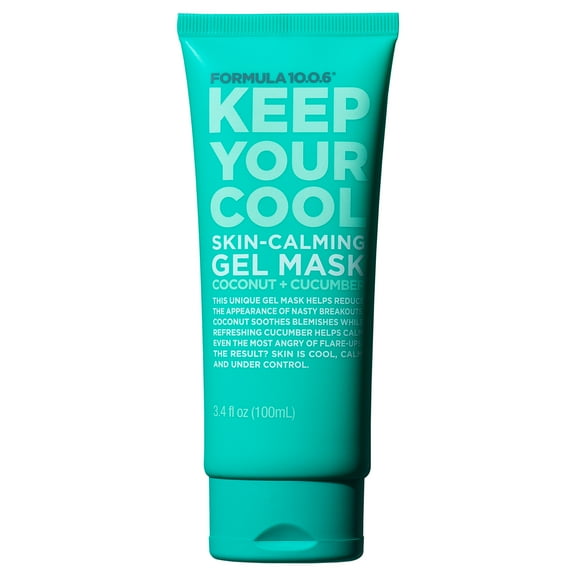 Formula10.0.6 Keep Your Cool Skin-Calming Gel Mask Coconut Cucumber 3.4 fl oz