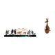 thumbnail image 1 of Escultura de pared,Escultura decorativa de pared con flores de metal estilo bohemio,estatua,Estatuas,figuras de animales,manualidades,Escultura de madera del zoológico,regalo de decoración de, 1 of 8