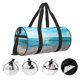 thumbnail image 3 of Fotbe Sunny Ocean Waves Bolsa Deportiva de Lona Plegable con Estampado, Bolsa de Gimnasio con Bolsillo Seco/Húmedo, Bolsa de Viaje Ultraligera de Gran Capacidad, 3 of 6