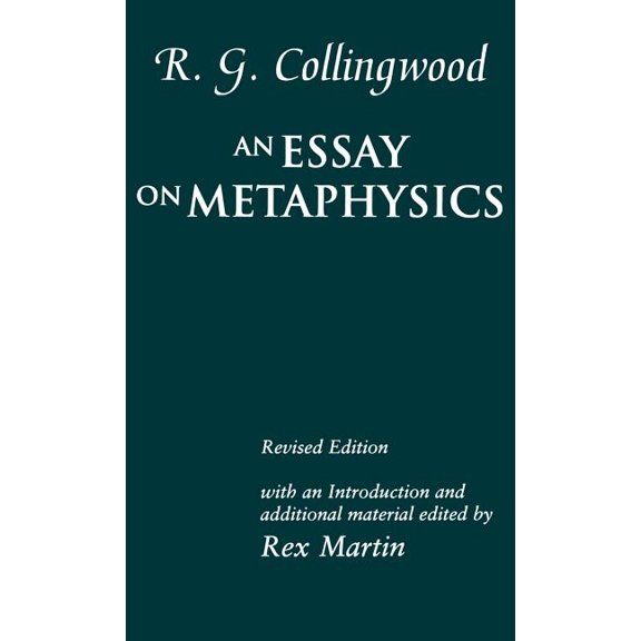 R. G. Collingwood: An Essay on Metaphysics, (Hardcover)