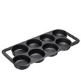 thumbnail image 2 of Pre-Seasoned Cast Iron Cake Pan for Baking Biscuits - 8-Cup Biscuit Pan With Helper, 2 of 8