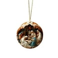Christmas Ornaments Nativity Scene Ornament, Christmas Hanging Decor