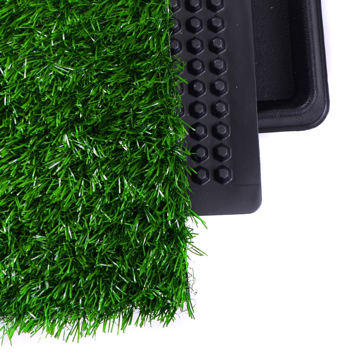 Veryke Artificial Grass, Dog Potty Grass, Puppy Potty Trainer, Fake Grass Turf for Dogs Potty Training Area Patio Lawn Decoration, 25"x20" Veryke Artificial Grass, Dog Potty Grass, Puppy Potty Trainer, Fake Grass Turf for Dogs Potty Training Area Patio Lawn Decoration, 25"x20"