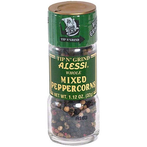 Alessi Whole Mixed Peppercorn, 1.12 oz (Pack of 6) by Alessi