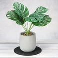 thumbnail image 7 of Uxcell Plant Coasters, 6 Pack Round Felt Flowerpot Drip Pad Mat, Black (8", 10", 12"), 7 of 7