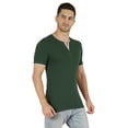 thumbnail image 4 of Inkmeso Cotton&nbsp;Half&nbsp;Sleeve&nbsp;Solid&nbsp;Tee-shirt For Men's Slim Fit Casual Summer T-shirts, 4 of 7