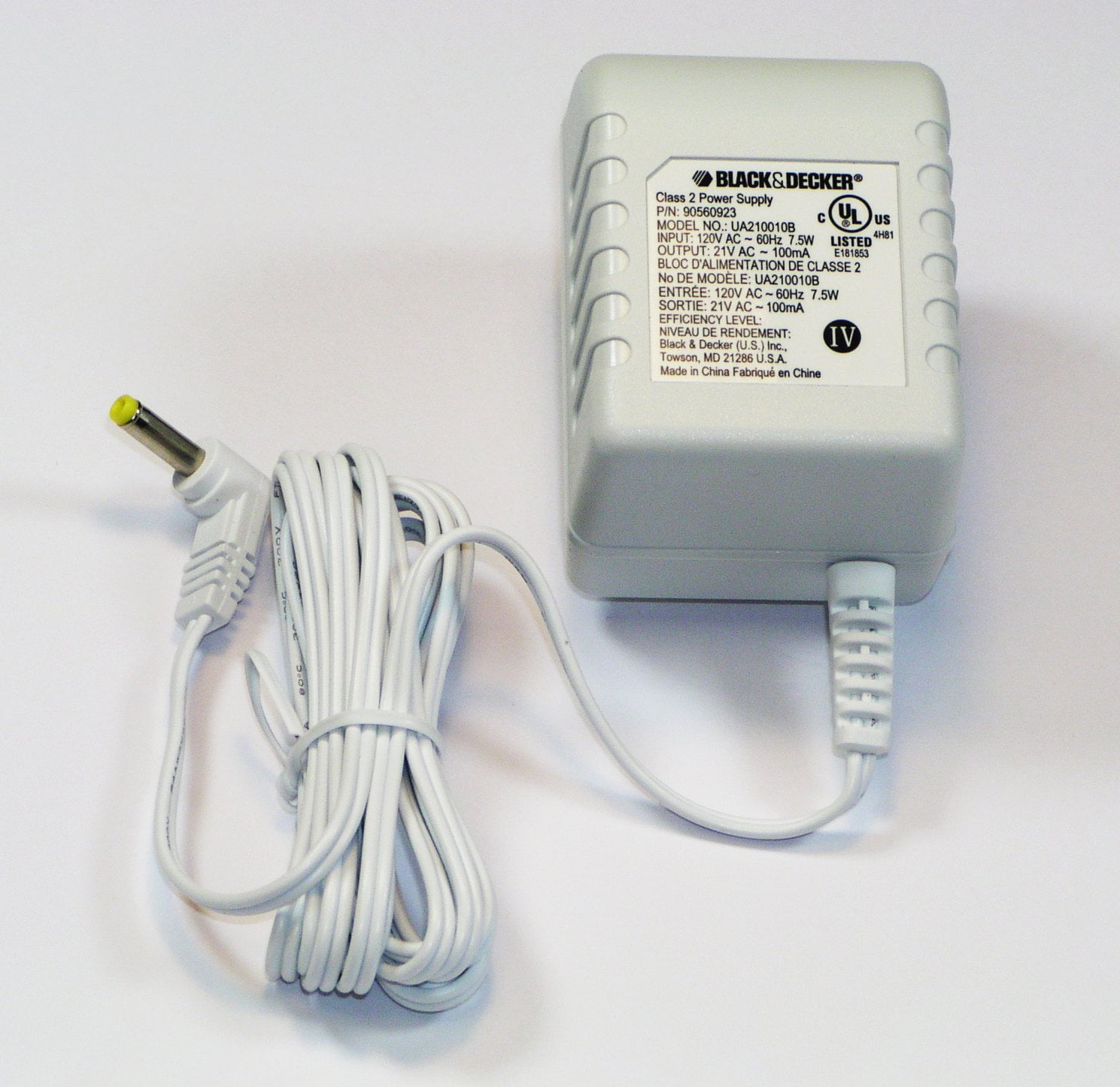 Black & Decker 90560923 CHV1510 OEM Dustbuster vacuum battery charger