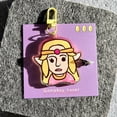 thumbnail image 6 of Zelda & Link Heart Magnet Keychain Set: Funny Acrylic Gamer Gift (1 keychain), 6 of 7