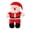 Squint, variant on ZPAQI Christmas Santa Claus Doll Pillow Plush Toy Merry Christmas Decorations Home