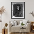 thumbnail image 4 of Historic Framed Print, [Pierre Soule, half-length portrait, seated, left profile], 17-7/8" x 21-7/8", 4 of 9