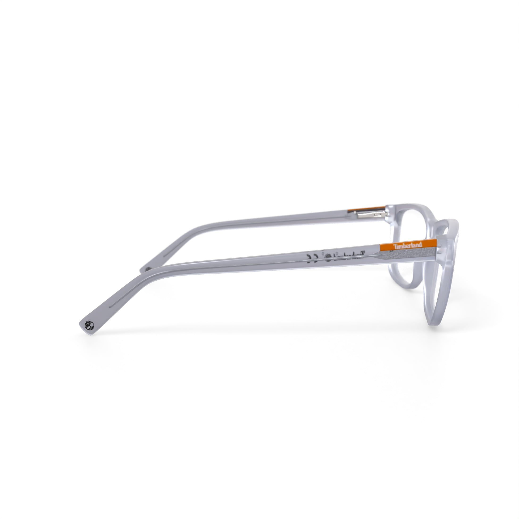 Timberland Men's TB1807-1 Square Prescription Eyeglasses with Case, Gray