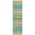 thumbnail image 2 of Addison Rugs Chantille Indoor/Outdoor Transitional Stripes Aloe Machine Washable Runner Rug, 2'3" x 7'6", 2 of 8