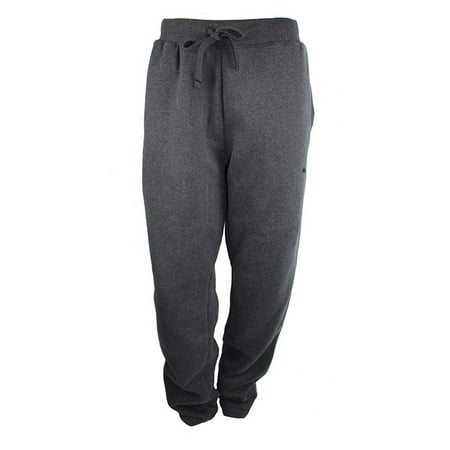 PUMA - PUMA Mens Fleece Pants (Dark Grey, Medium) - Walmart.com