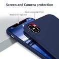 thumbnail image 3 of Entronix Silicone Case Compatible with iPhone Xs Max, Protective Cover, Navy Blue, 3 of 6
