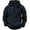Black, variant on ZHOUCHANKIDS Men's Autumn Winter Youth Hooded Sweatshirt Casual Tooling Solid Color Coat Comfortable Warm Streetwear Fashion Outerwear For Daily Wear Black XXXL