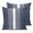 MidnightBlue, variant on Pillow Covers 24x24 Set of 2, Vintage Striped Throw Pillow Covers Decorative Couch Cushion Cover, Midnight Blue Modern Simple Lines Microfiber Soft Square Pillowcases for Bedroom Living Room Sofa