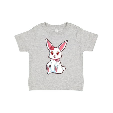 

Inktastic Happy Easter Girl Bunny in Pink Gift Toddler Toddler Girl T-Shirt