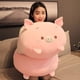 thumbnail image 3 of Almohada de peluche Jensquaify Pig, de peluche, 85 cm, 3 of 7