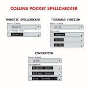 Electronic Collins English reference for school and home use