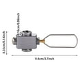 thumbnail image 2 of Adaptateur Universel pour Bonbonne de Camping pour Transfert à Haute Pression et Carburant Résiduel de Plusieurs Bouteilles vers une Seule pour la Randonnée en Plein Air et le Camping, 2 of 6