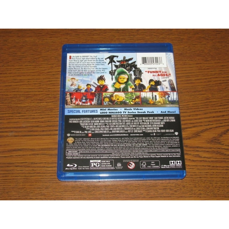 Lego Ninjago Movie: Animated HD Set (Blu-ray + DVD + Digital Copy