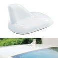 thumbnail image 4 of Taosunzt Antenna Cover Self-adhesive Exterior Decoration Streamlined Design Roof Antenna Shark Fin Cover Trim for Car White, 4 of 13