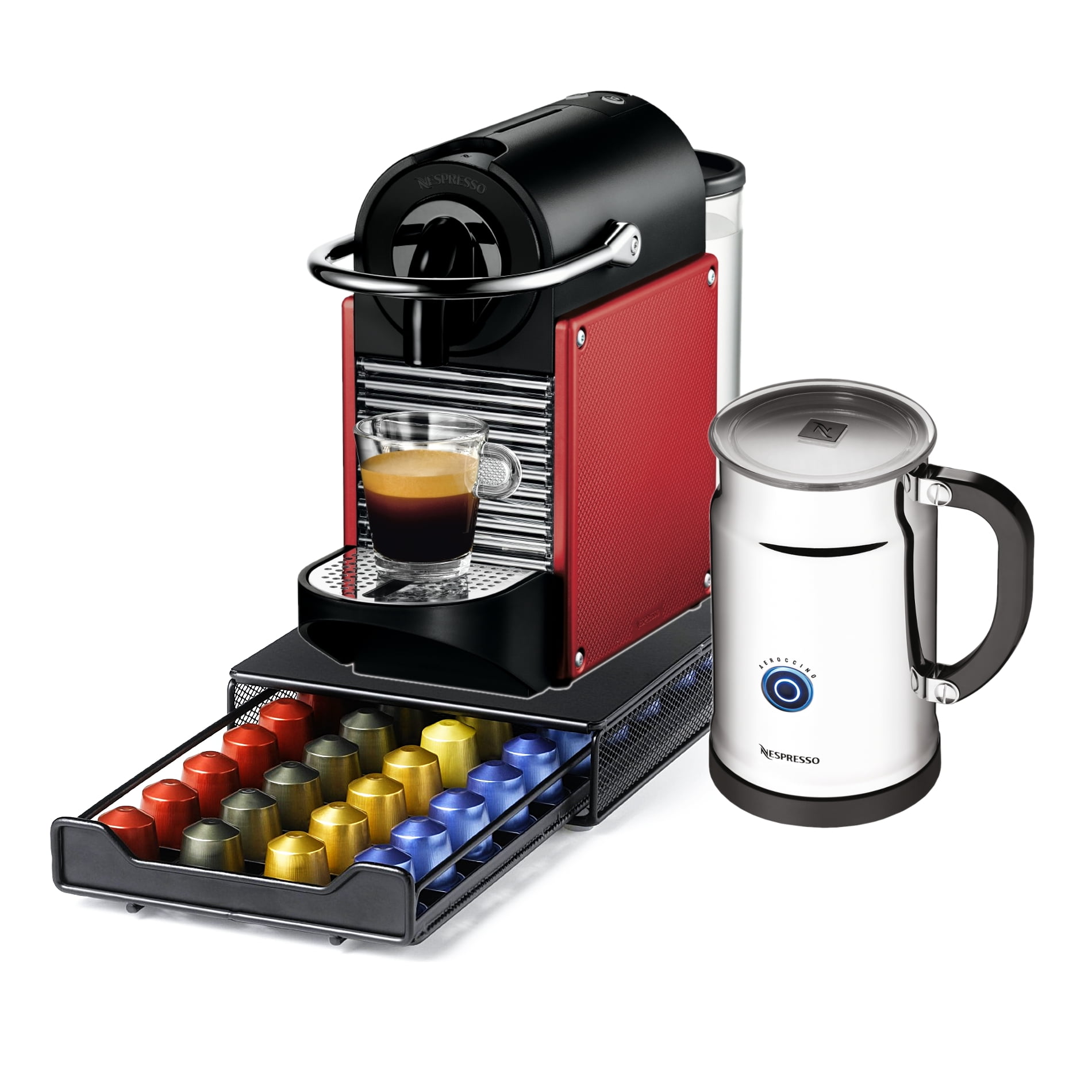 nespresso red pixie lungo cup