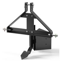 Pinypikaka Middle Buster for Category 1, Heavy Duty Middle Buster Plow 3 Point Hitch Tractors Steel Furrowing Plow, Mechanical Plowing(Include 1 Ditch Blade,2 Pices Plow Blade)