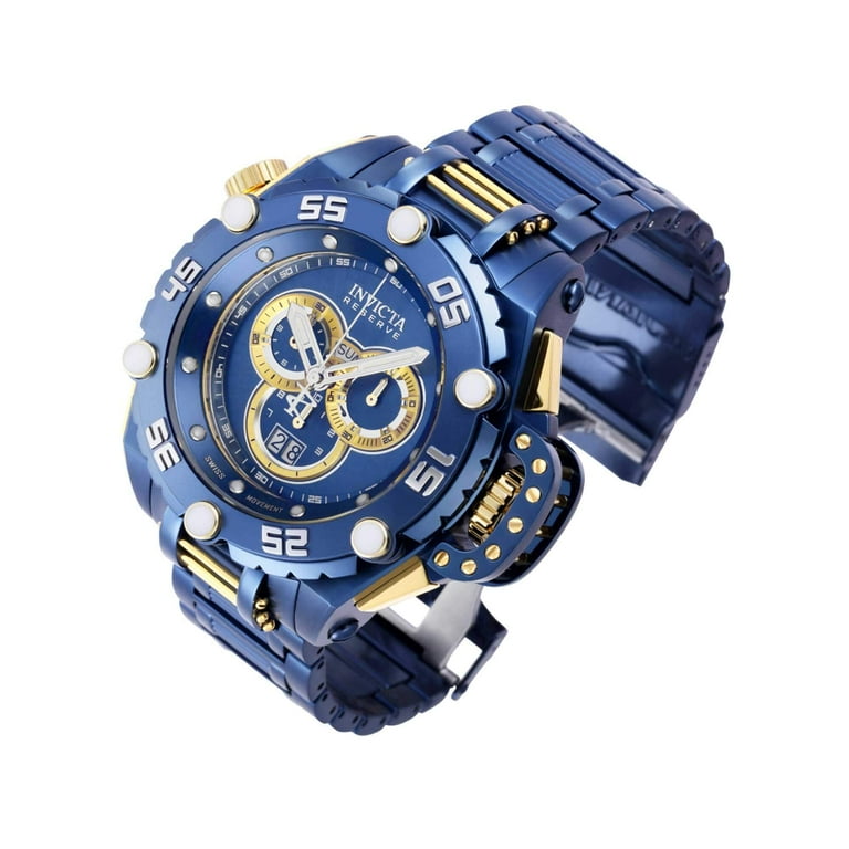 Invicta Flying Fox Chronograph Quartz Blue Dial Men's Watch 39555