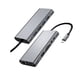 thumbnail image 2 of Estación de acoplamiento USB tipo C, extensor de puerto de expansión USB-C multifunción 11 en 1, concentrador de alimentación, 2 of 4