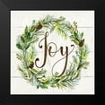 thumbnail image 2 of Nan 20x20 Black Modern Framed Museum Art Print Titled - Joy Wreath, 2 of 5