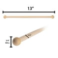 thumbnail image 2 of Craft County 10 X WOODDWL13-~CRAFT_MH112118 Natural Wooden Dowel Rod, Beige ( 3 Pack), 2 of 5