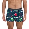 thumbnail image 2 of Goofa Christmas Printed Men's Boxer Briefs Underwear, Moisture-Wicking Underwear, Trunk,Soft and Breathable Cotton Underwear-Small, 2 of 9