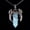 Opal, variant on Natural Crystal Dragon Wrap Stone Hexagonal Point Wand Pendant Necklace Healing-Red Jasper