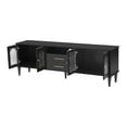 thumbnail image 6 of Royard Oaktree TV Stand for TVs Up to 75", Media Console Cabinet w/4 Fluted Glass Doors & 2 Drawers, 6 of 8
