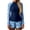 *2-Navy, variant on Women's 2 Piece Long Sleeve Rash Guard Set , Ladies' Tropical Palm Color Block Surfing Swimsuit , Quick Dry Swimming Bathing Suit For Women,Navy,S-XL