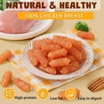 thumbnail image 4 of ASMPET Chicken Sausage Dog Treats, Natural Chicken Jerky Soft Chewy Training Snacks, 11oz, 4 of 9