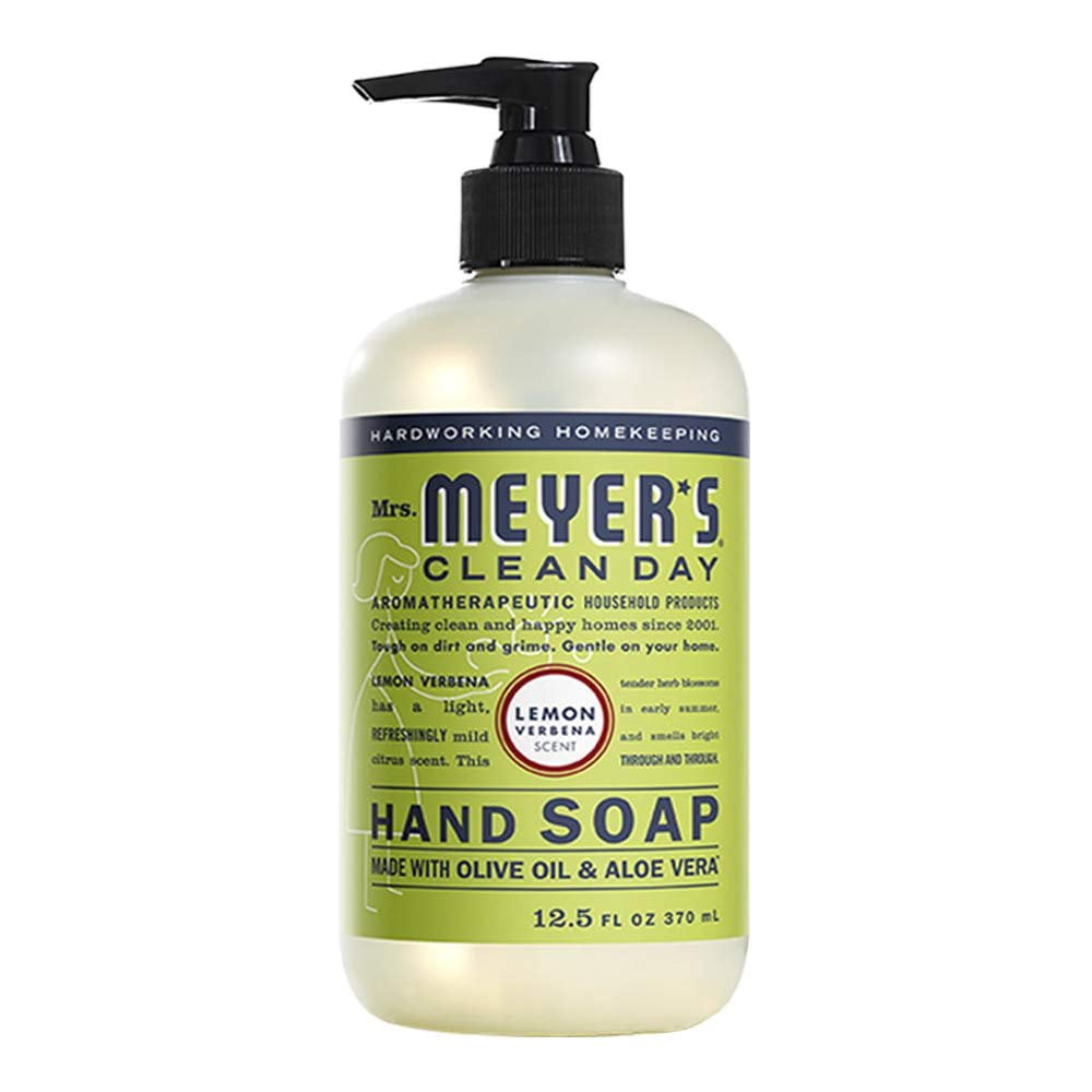 Liquid Hand Soap and Liquid Dish Soap Combo 1 Pack Liquid Hand Soap 12.5 Fl oz & 1 Pack Dish Soap 16 Fl oz, Lemon Verbena Scent