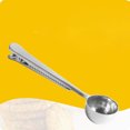 thumbnail image 4 of Maytalsory Useful Multifunctional Stainless Coffee Measuring Scoop Bag Clip Sealing Tea Measuring Spoon Kitchen Tool 17.4*3.5cm 1Set, 4 of 6