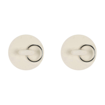 2X 1 1/2in White Rubber Wash Basin Bathtub Plug Sink Drain Pipe Water